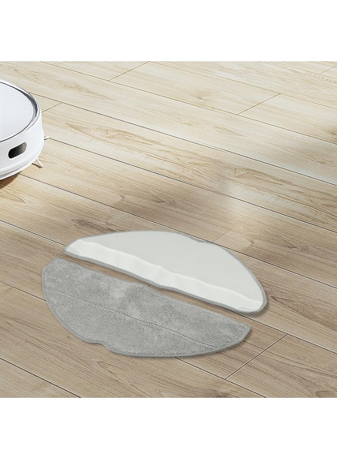 اكسيسن 10 قطع من قطع قماش المكنسة البديلة لمكانس Eufy G50/L60/Hybrid SES الروبوتية، ملحقات المكنسة - قطع قماش المكنسة المصنوعة من الألياف الدقيقة القابلة لإعادة الاستخدام - Image 5